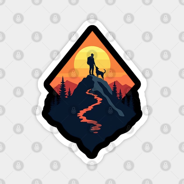 Summit Companions: Adventure Awaits Magnet by Steve
