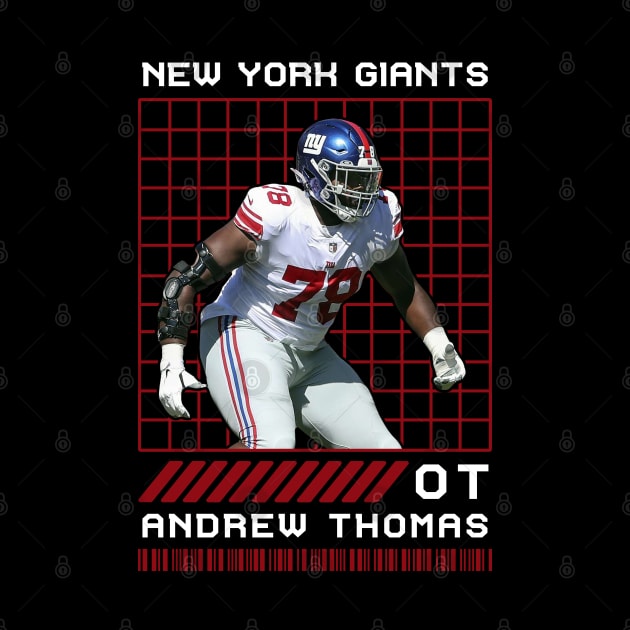 ANDREW THOMAS - OT - NEW YORK GIANTS, by Mudahan Muncul 2022