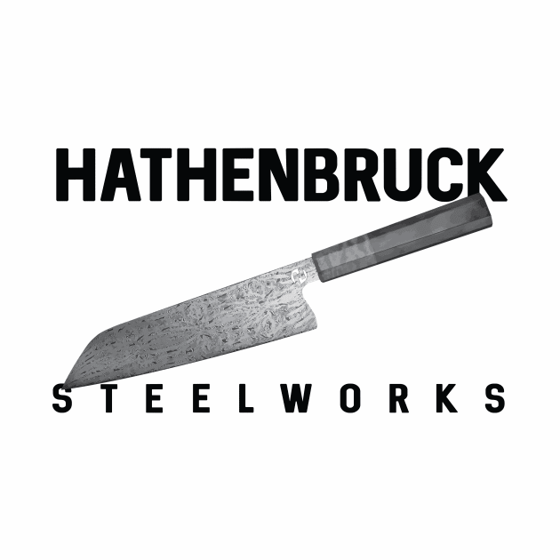 Hathenbruck Steelworks Damascus Bunka by Hathenbruck Steelworks