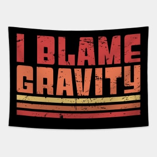 Gravity - Funny Broken Wrist Get Well Soon Gift Tapestry