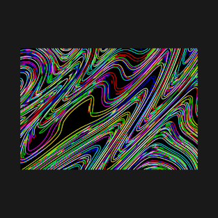 neon abstract T-Shirt