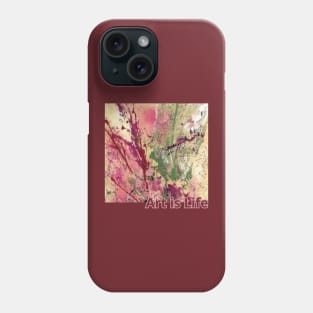 Artistic Life Journey / Art is Life / Art Lovers Gift Phone Case