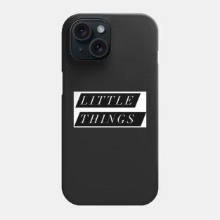 White Little Things design Phone Case