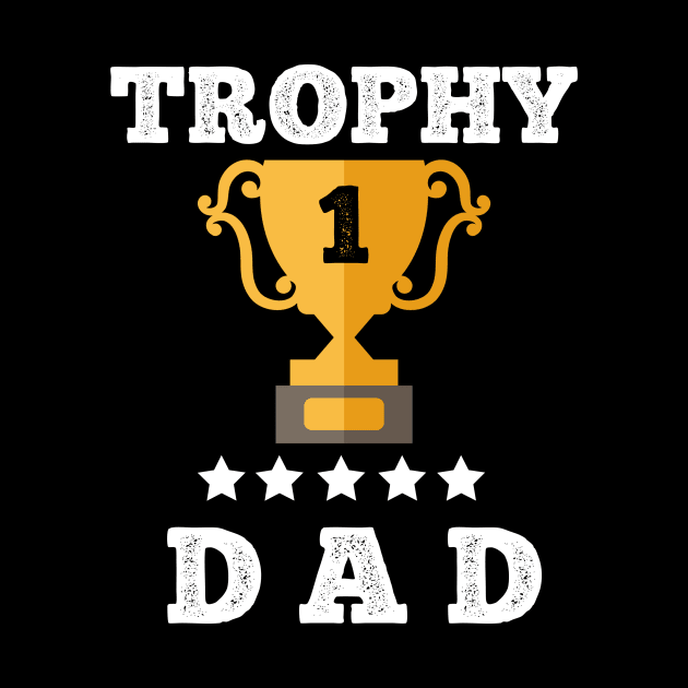 Trophy for the best father dad gift idea by Flipodesigner