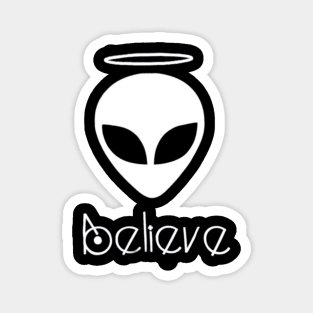 Angel Alien - Believe Magnet