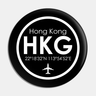 HKG, Hong Kong International Airport Pin