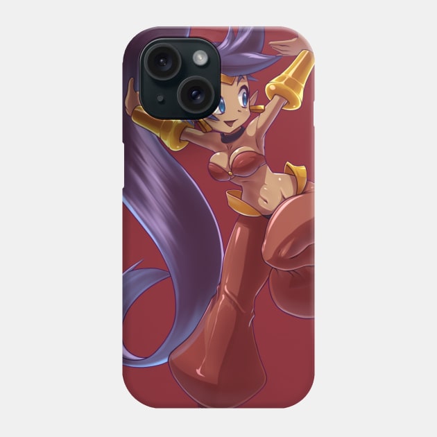 Dancing Shantae Phone Case by Martinuve