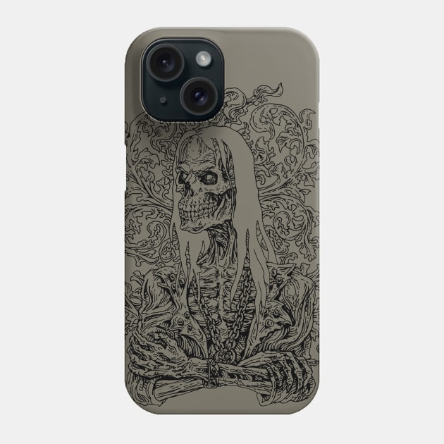 The Ghost Phone Case by justas_vebra