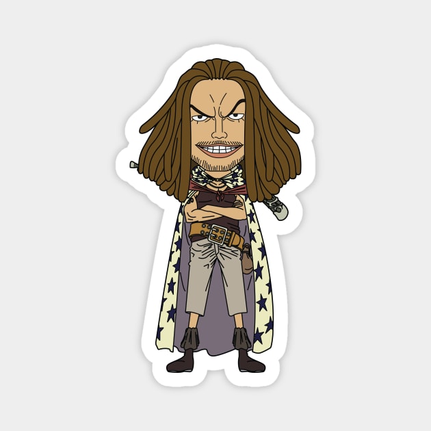 Yasopp Magnet by onepiecechibiproject