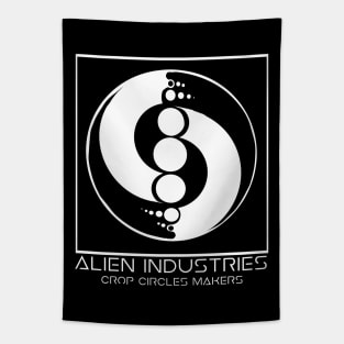 Alien Industries; Crop Circles Makers 003 Tapestry