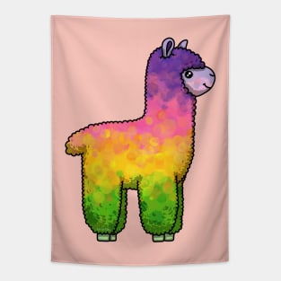 Sapphic Alpaca Tapestry