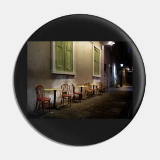 Cabildo Alley Tables Pin