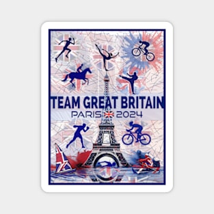 Team Great Britain - 2024 (Version 2) Magnet