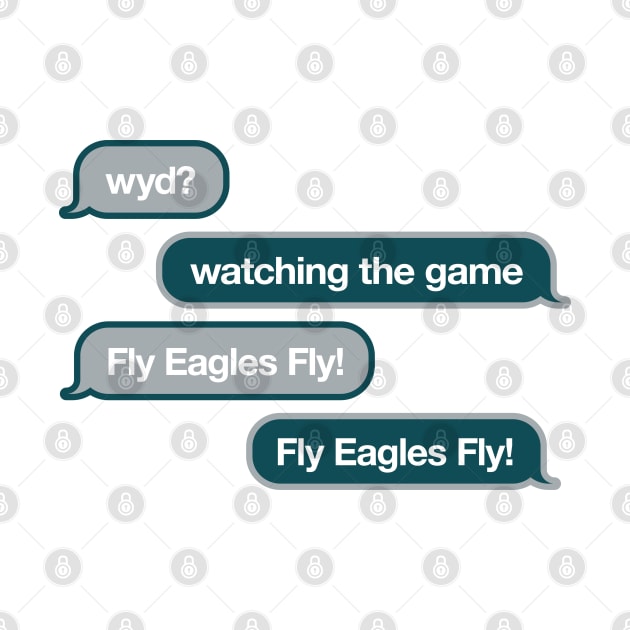 Eagles WYD Text by Rad Love