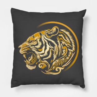 Tiger Line T-Shirt Pillow