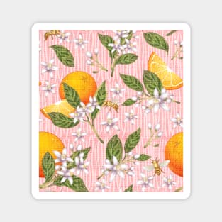 Ojai Oranges-Pink Moment Magnet