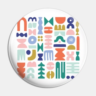 Abstract shapes Pin