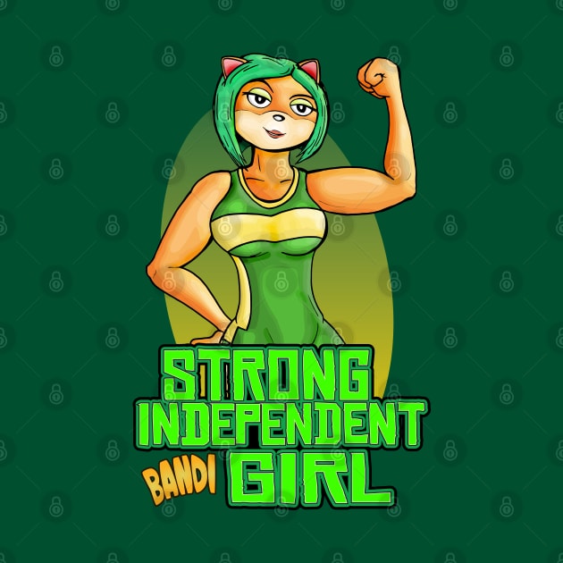 Ami Strong Independent Bandigirl by WarioPunk