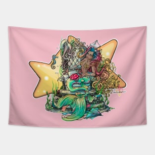 Mermaid Reva Prisma Tapestry