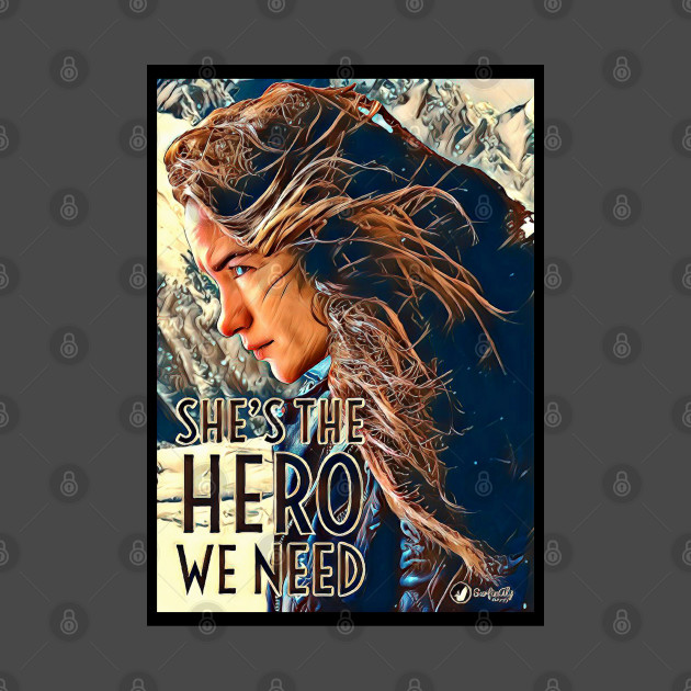 Shes The Hero We Need - Wynonna Earp #BringWynonnaHome by SurfinAly Design 