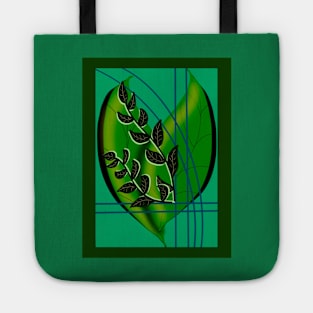 Vintage Leaves Tote