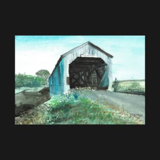 Sawmill Creek Covered Bridge T-Shirt