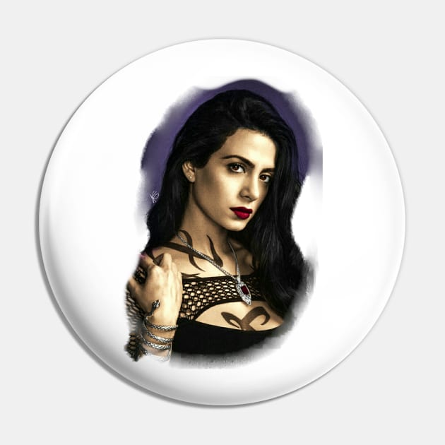 Shadowhunters - Isabelle Lightwood - recoloring Pin by Nastian