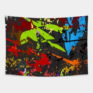 Abstract Digital Painting of Errada Art ADP003 Tapestry