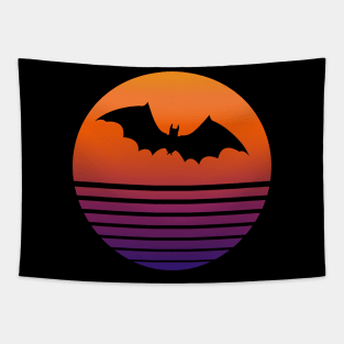 Bat silhouette Tapestry