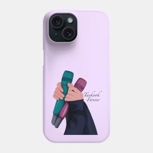 Taekook Forever - k pop - BTS - Black Phone Case