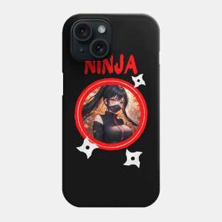 Ninja Target Love Cute Anime Girl Phone Case