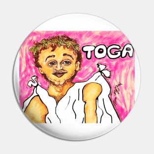 John Belushi Toga Pin