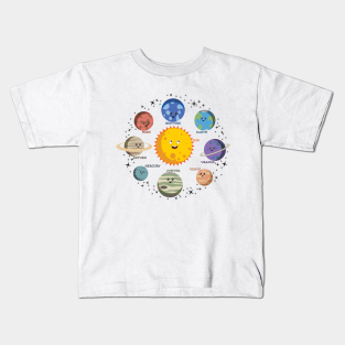 Solar System And Planets Kids T Shirts Teepublic