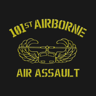 101st Air Assault Yellow T-Shirt