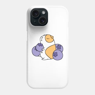 blueberry guinea pig Phone Case