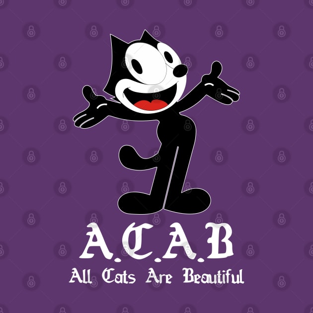 ACAB - All Cats Are Beautiful by Vortexspace