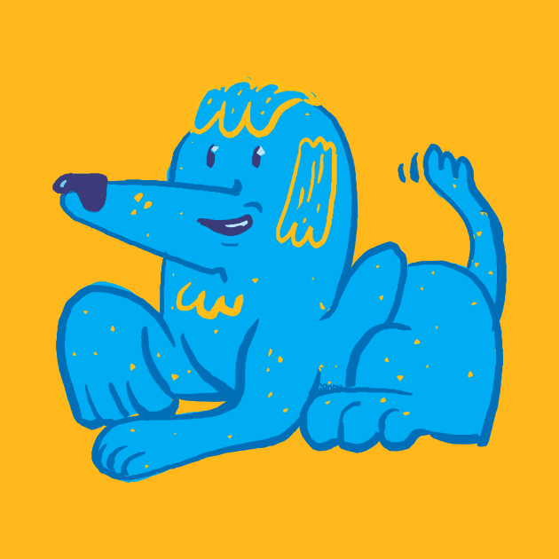 Blue Dog by Grody Brody