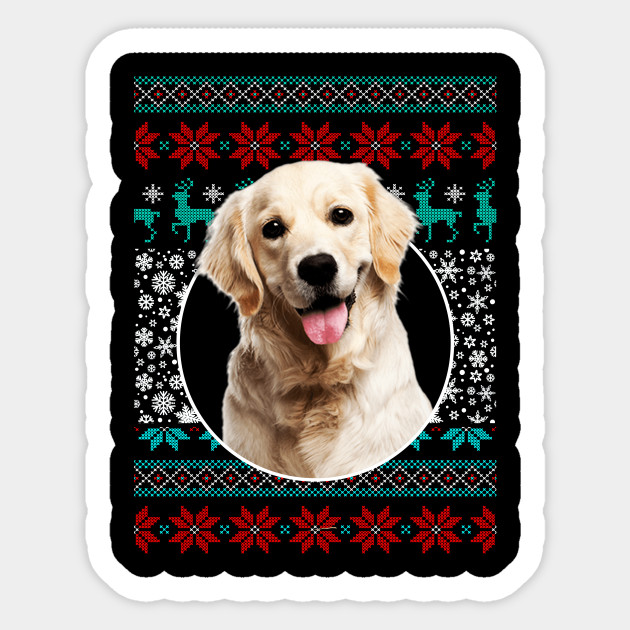Funny Santa Golden Retriever Dog Apparel Christmas Gifts Funny