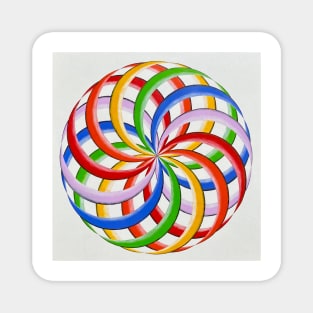 RAINBOW TORUS YANTRA Magnet