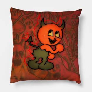 Dimension hell Pillow