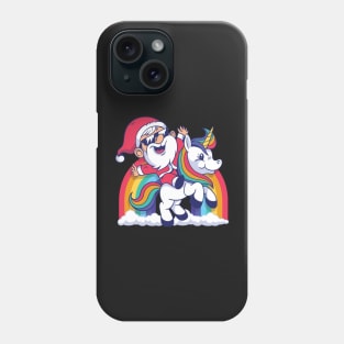 unicorn christmas, christmas unicorn, christmas, unicorn, unicorn shirt, christmas horse, horses shirt Phone Case