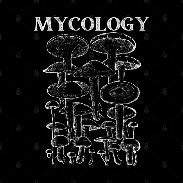 Mycology - Mushroom Encyclopedia Fungi Sience by Souls.Print