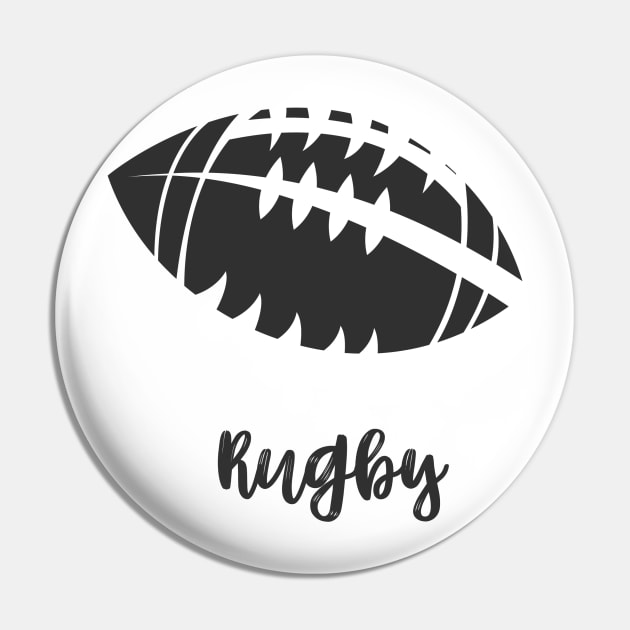 Rugby Pin by Whatastory