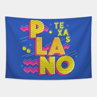 Retro 90s Plano, Texas Tapestry