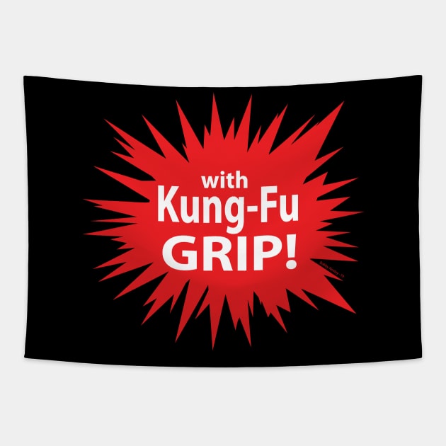 with Kung-Fu GRIP Tapestry by Illustratorator