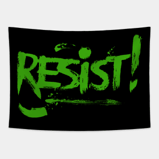 RESIST GRAFFITI SET DESIGN Tapestry