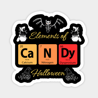 Elements of Halloween Magnet