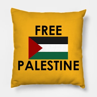 Free palestine Pillow