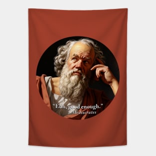 “Ehh, good enough.” - Mediocrates Tapestry