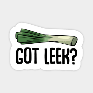 Leek Vegan Magnet